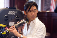 Director James Wan on the set of "Death Sentence."
