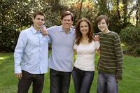 Stuart Lafferty, Kevin Bacon, Kelly Preston and Jordan Garret in "Death Sentence."