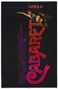 Poster art for "Cabaret."