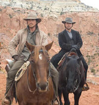 Christian Bale and Russell Crowe in "3:10 to Yuma."