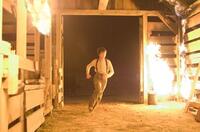 Logan Lerman as William Evans in "3:10 to Yuma."