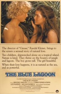 Poster art for "The Blue Lagoon."
