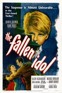 Poster art for "The Fallen Idol."