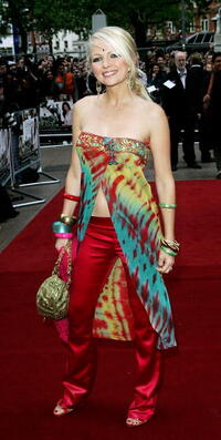 Actress Hannah Sandling at the London premiere of "Life in a...Metro."