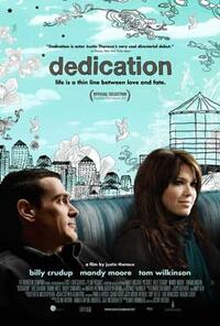 Poster art for "Dedication."