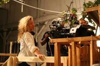 Director Patricia Rozema on the set of "Kit Kittredge: An American Girl."