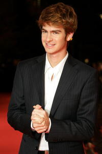Actor Andrew Garfield at the Berlin premiere of "Lions for Lambs."