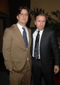 Director Roman Coppola and actor Tim Roth at the Beverly Hills premiere of "Youth Without Youth."