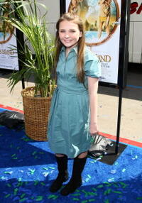 Actress Abigail Breslin at the Hollywood premiere of "Nim's Island."
