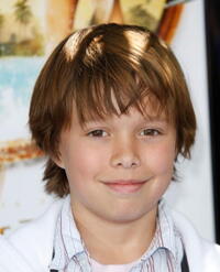 Actor Colton Shires at the Hollywood premiere of "Nim's Island."