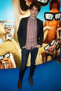 Alex Zane at the London premiere of "Ice Age: Dawn of the Dinosaurs."