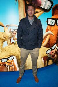 Rick Edwards at the London premiere of "Ice Age: Dawn of the Dinosaurs."