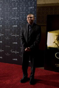 Robert Bailey Jr. at the premiere of "Coraline."