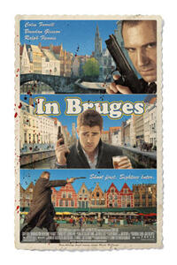 Poster art for "In Bruges." 