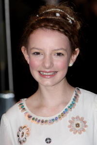 "The Golden Compass" star Dakota Blue Richards at the London premiere.