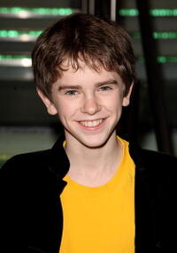 Actor Freddie Highmore at the London premiere of "The Golden Compass."