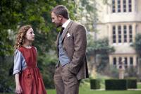 Dakota Blue Richards and Daniel Craig in "The Golden Compass."