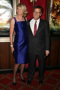 Mark Johnson and his wife at the New York premiere of "The Chronicles of Narnia: Prince Caspian."
