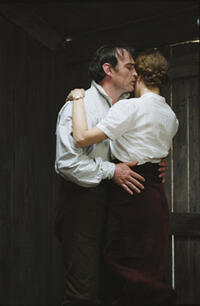 Jean-Louis Coulloc'h as Oliver Parkin and Marina Hands as Constance in "Lady Chatterley."