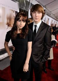 Zoe Kazan and Paul Dano at the California premiere of "Revolutionary Road."