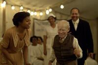 Taraji P. Henson as Queenie and Brad Pitt as Benjamin Button in "The Curious Case of Benjamin Button."