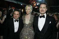 Brad Grey, Cate Blanchett and Brad Pitt at the Los Angeles premiere of "The Curious Case of Benjamin Button."