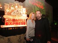 Eloise and John Paul DeJoria at the after party of the California premiere of "Pineapple Express."