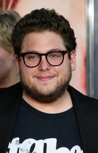 Jonah Hill at the California premiere of "Pineapple Express."