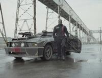 Machine Gun Joe (Tyrese Gibson) prepares to kill in "Death Race."
