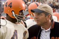 Rob Brown and Dennis Quaid in "The Express."