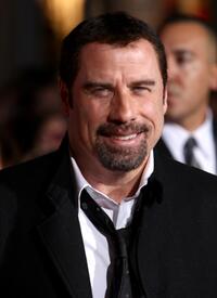 John Travolta at the California premiere of "Bolt."