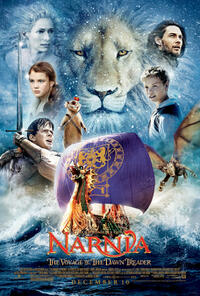 Poster art for "The Chronicles of Narnia: The Voyage of the Dawn Treader"