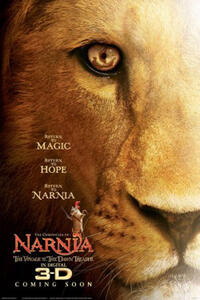 Poster art for "The Chronicles of Narnia: The Voyage of the Dawn Treader"