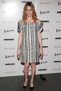 Actress Marie-Josee Croze at the N.Y. premiere of "The Diving Bell and the Butterfly."