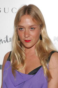 Actress Chloe Sevigny at the N.Y. premiere of "The Diving Bell and the Butterfly."