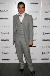 Designer Zac Posen at the N.Y. premiere of "The Diving Bell and the Butterfly."