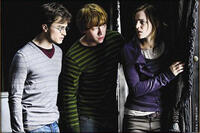 Daniel Radcliffe, Rupert Grint and Emma Watson in "Harry Potter and the Deathly Hallows: Part 1"