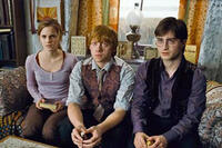 Emma Watson, Rupert Grint and Daniel Radcliffe in "Harry Potter and the Deathly Hallows: Part 1"