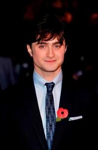 Daniel Radcliffe at the London premiere of "Harry Potter and the Deathly Hallows - Part 1."