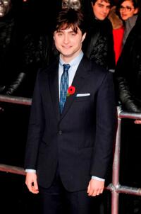 Daniel Radcliffe at the London premiere of "Harry Potter and the Deathly Hallows - Part 1."