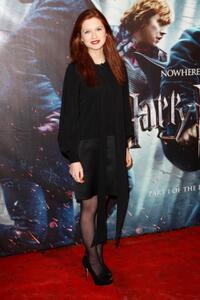 Bonnie Wright at the London premiere of "Harry Potter and the Deathly Hallows - Part 1."