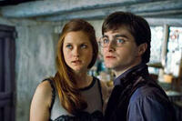 Bonnie Wright and Daniel Radcliffe in "Harry Potter and the Deathly Hallows: Part 1"