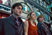 Daniel Radcliffe, Emma Watson and Rupert Grint in "Harry Potter and the Deathly Hallows: Part 1"