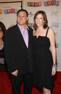 Craig Hatkoff and Jane Rosenthal at the premiere of "Baby Mama."