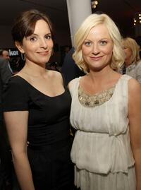 Tina Fey and Amy Poehler at the after party of the New York premiere of "Baby Mama" during the 2008 Tribeca Film Festival.