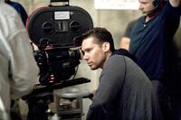 Director/Producer Bryan Singer on the set of "Valkyrie."
