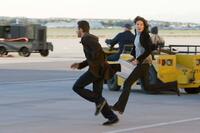 Shia LaBeouf as Jerry Shaw and Michelle Monaghan as Rachel Holloman in "Eagle Eye."
