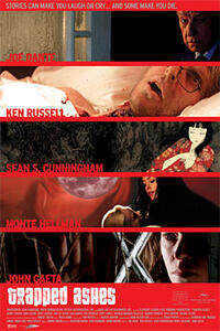 Poster art for "Trapped Ashes."
