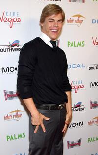 Derek Hough at the Las Vegas premiere of "Deal."