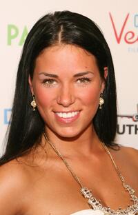 Janine Habeck at the Las Vegas premiere of the movie "Deal."